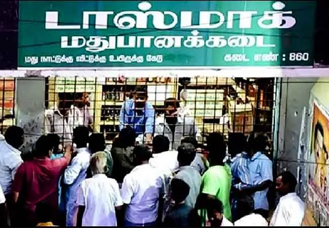 tamilnadu government tasmac shops high court and supreme court 